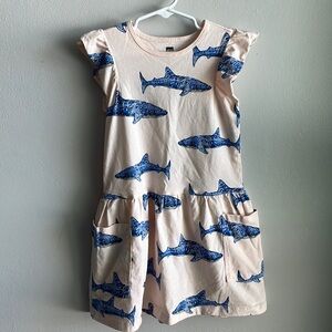 Tea Collection Whale Shark Sundress Size 6